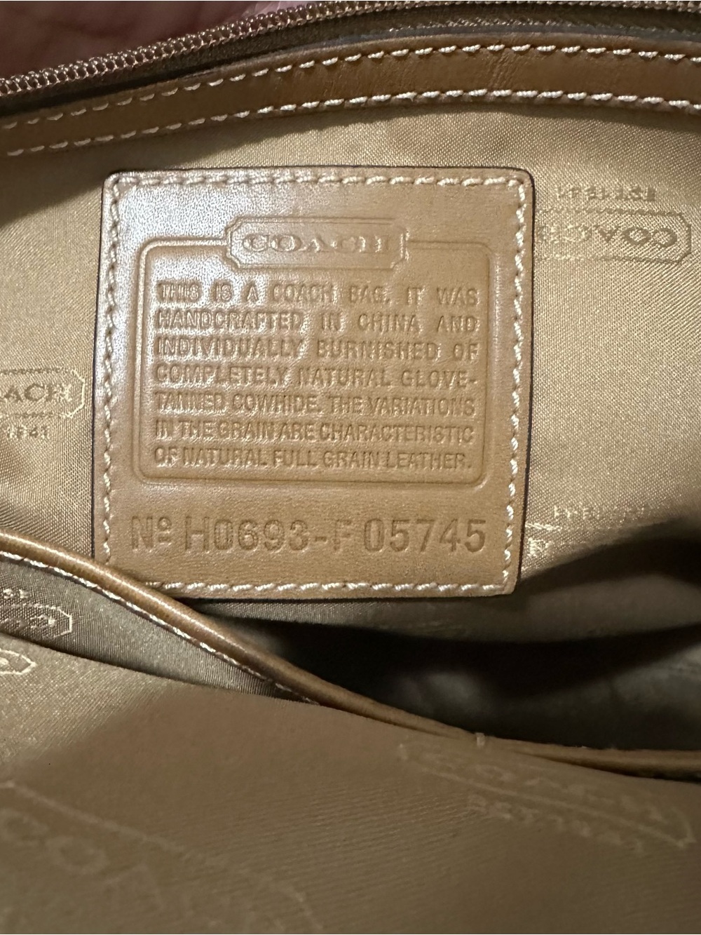 Vintage Rare Coach Briefcase - Picture 8 of 9
